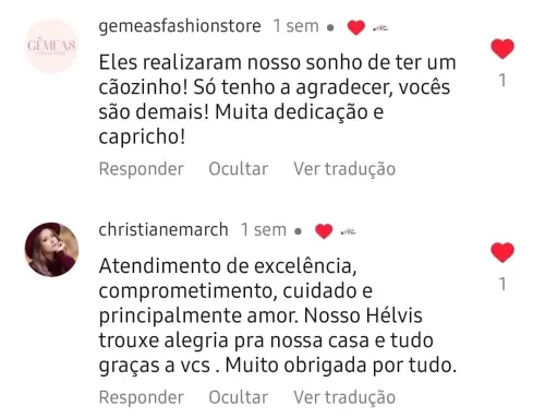 Depoimentos de Clientes