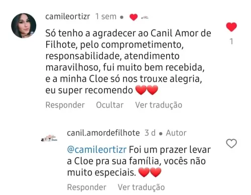 Depoimentos de Clientes