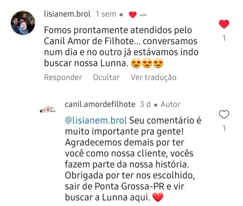 Depoimentos de Clientes