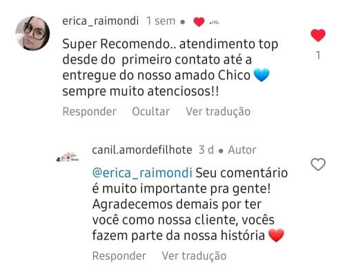 Depoimentos de Clientes